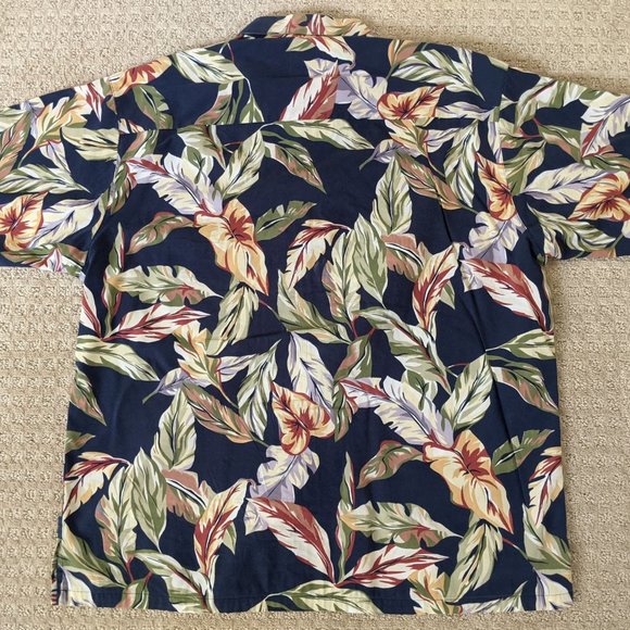 Men's Large Hawaiian Shirt w/Pocket (A288) - Picture 3 of 4